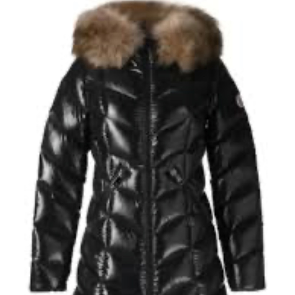 Moncler fulmarus with fur hood